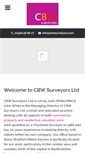 Mobile Screenshot of cbwsurveyors.com
